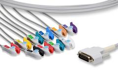Nihon Kohden Compatible EKG 10 Lead Banana cable 